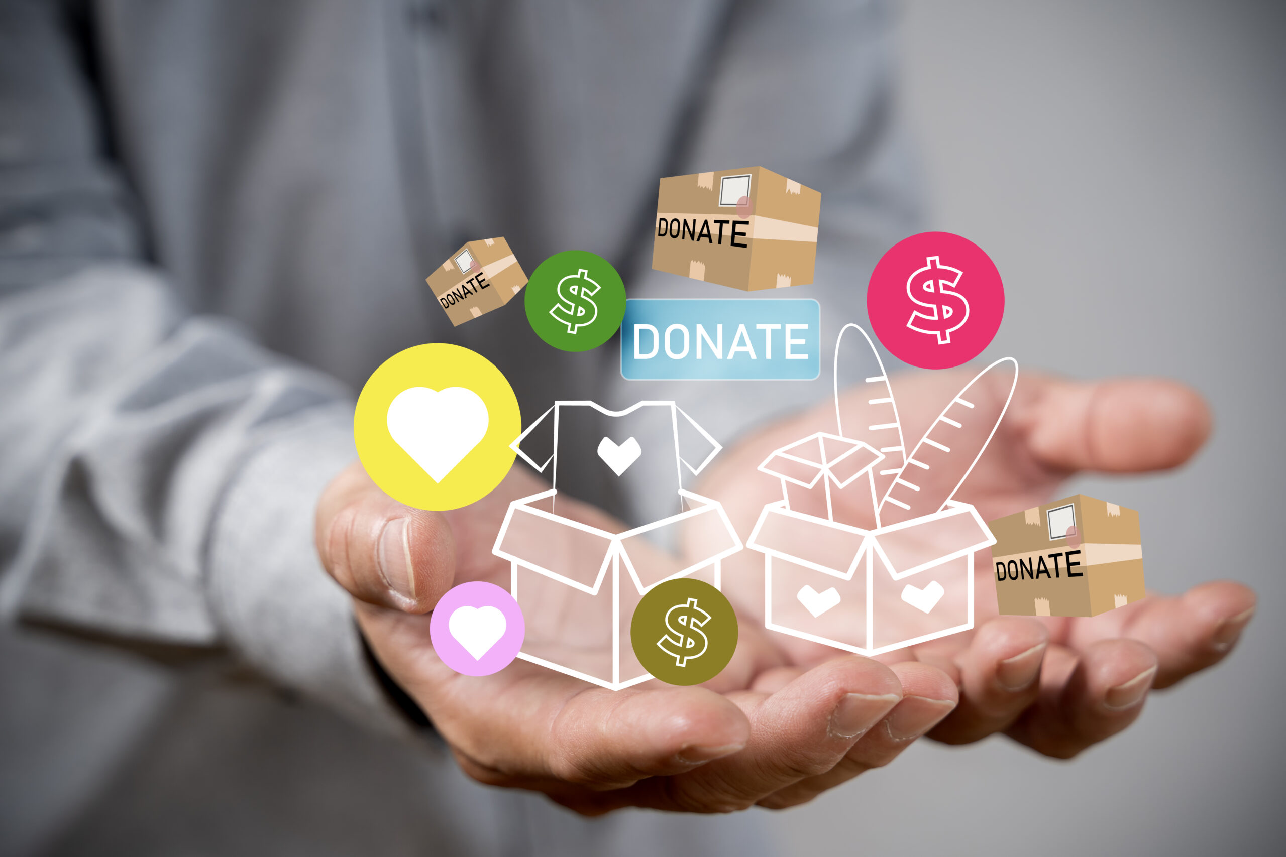 Las donaciones y las fronteras de posibilidades